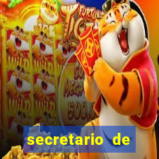 secretario de esporte salario